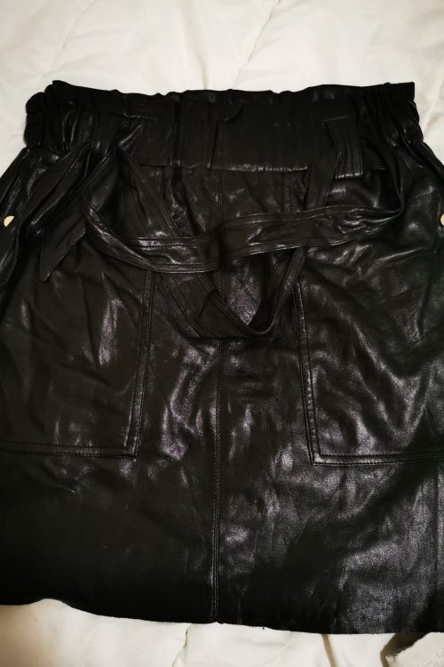 Jupe simili cuir