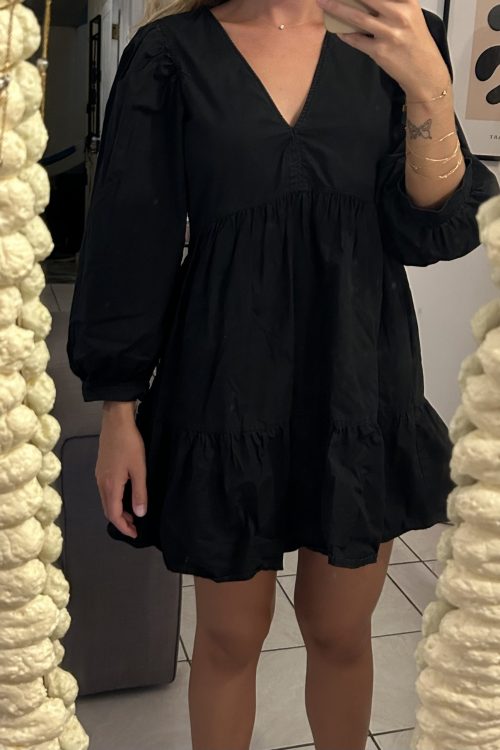 Robe noire Zara