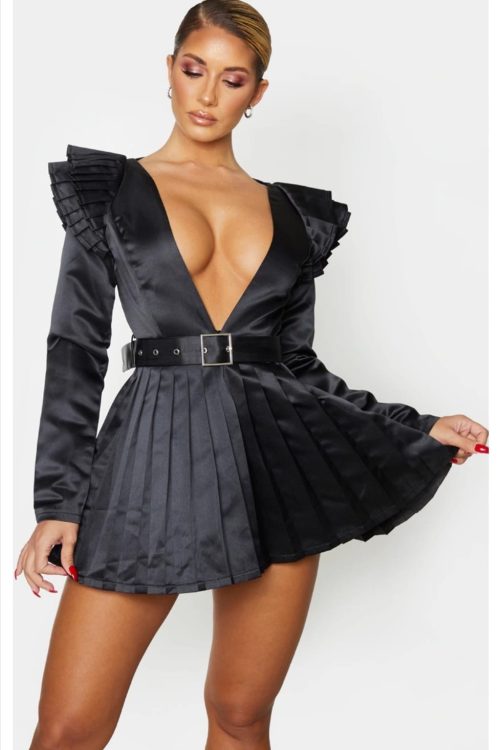 Combinaison polyester noir