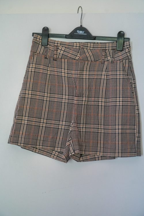 short à carreaux