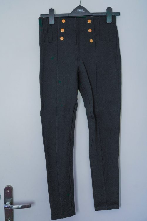 pantalon stretch slim noir