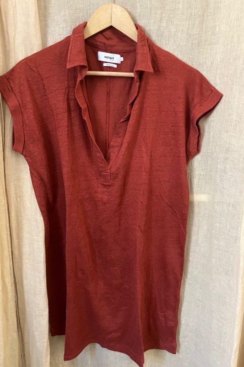 T-shirt chemise lin Not Shy