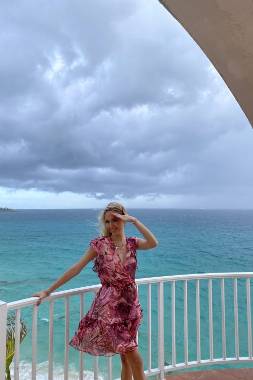 Robe à fleurs Guess