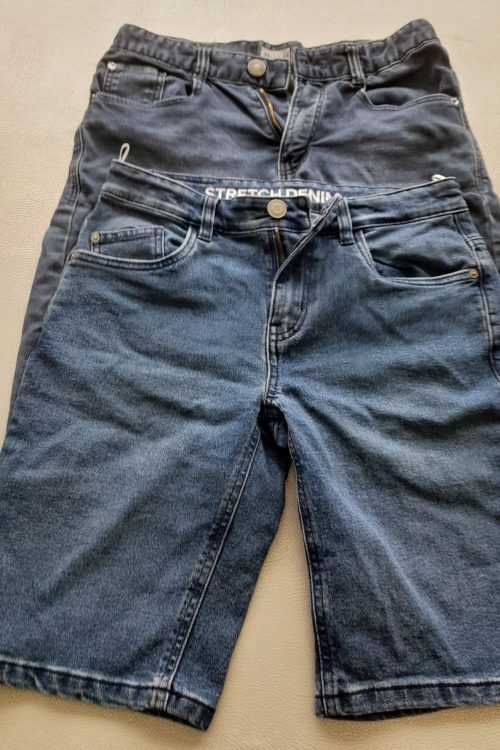 Bermudas Jean bleu