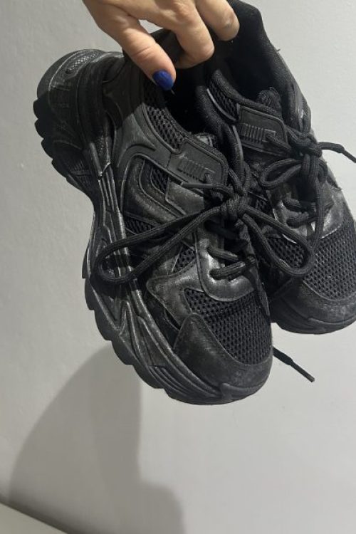 Baskets noir